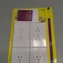 Bates Duplex Wall Outlet Covers - 10 Pack, White Wall Plates