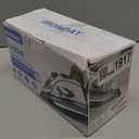 Steam Iron for Clothes 20s Fast Heat-up,1700W Iron with 14.07oz Large Water Tank,Non-Stick Ceramic Soleplate, Anti-Drip, Auto-Off, Burst Steam, Self-Cleaning, Ironing Clothes for Home, Grey