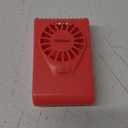 Holmes 4” Necklace Fan – Hands-Free, Battery Powered, Strong Breeze, Compact & Portable, Coral