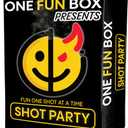 One Fun Box Shot Party - The Ultimate Drinking Game for Parties, College Nights, Birthdays - Card Game for Shots, Gifts & Celebration