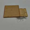 11.8" Crochet Blocking Board with 16 Pins/Pegs, Blocking Boards for Crochet Projects, Granny Square Blocking Board for Crochet Projects, Wooden Crocheting Accessories Gifts for Crocheters