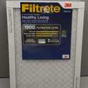 Filtrete 14x20x1 AC Furnace Air Filter, MERV 13, MPR 1900, Premium Allergen, Bacteria & Virus Filter, 3-Month Pleated 1-Inch Electrostatic Air Cleaning Filter, 2-Pack (Actual Size 13.81x19.81x0.78 in)