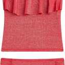 Kanu Surf Girls' Charlotte Flounce Tankini Beach Sport 2-piece Swimsuit