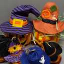 JOYIN 6 Pcs Light Up Pumpkins Halloween Decorations Outdoor Indoor Jack O Lanterns Decor LED Foam Home Large Trick Or Treat 