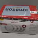 Kidde Hardwired Smoke Detector, AA Battery Backup, Interconnectable, LED Warning Light Indicators, 4 Pack