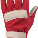 G-FORCE Racing Gear Driving Gloves, G5 RaceGrip, SFI 3.3/5, Double Layer, Nomex/Leather, Red, X-Large, Pair (Small)