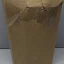 HiBay 6Light Ceiling Light Fixture, Adjustable LED Track Lighting Kit, Modern Sliver Spotlight with Glass Shade for Kitchen Living Room Hallway, E12 Base (Bulbs Not Included)