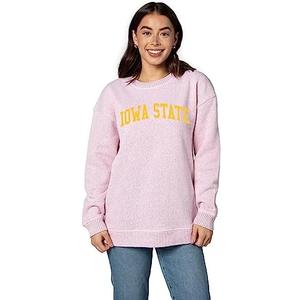 chicka-d Women's Warm Up Crew Sweatshirt, M