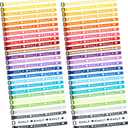 Zodaca 52-Pack Woven HWLF Bracelets for Men and Women - Adjustable He Would Love First Bracelet for Inspirational Gifts, Church Fundraisers, Sunday School (26 Assorted Colors)