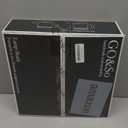 Set of 2 Drum Lampshades for Table, Floor & Bedside Lamps - 13 * 13 * 10 inch, Medium Beige Gray Shades - Natural Fabric Spider Fitter - Modern & Rustic Interiors - By GO&SO Assembly Required (Oatmeal Linen)