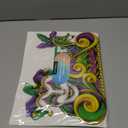 Cheerland Clearance Mardi Gras Table Decorations Mardi Gras Centerpiece for Masquerade Carnival Float New Orleans Party Decoration Mask Fat Tuesday Supplies Festival Purple Green Gold Birthday Decor