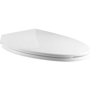 Woodbridge Toilet Seat with Cover, White, Slow-Close, Quick-Release for Easy Cleaning.Seat-03