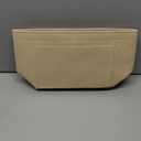 Lckaey Purse Organizer Insert for Longchamp Le Pliage Neo Handbags Long champ Insert Organizer 1012 beige, Size M