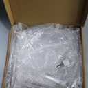 Acrylic Cupcake Stand, 4 Tier Round Cake Stand, 12 in Cake Stand for Dessert Table, Clear Cake and Cupcake Stand Combo, Tiered Serving Trays for Home Decor Wedding Birthday Party