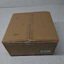 Farmhouse Chandelier, 5-Light Brass Chandelier with White Fabric Shade, Height Adjustable Modern Dining Room Light Fixture with E26 Base for Bedroom Foyer Hallway Entryway Kitchen Living Room