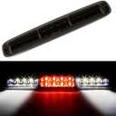 Cxdar Third 3rd Brake Light, LED High Mount Stop Light for 1999-2006 Chevy Silverado/ GMC Sierra 1500 2500 3500HD, 2007 Silverado/ Sierra Classic Model, Rear Center Cab Roof Tail Cargo Lamp, Smoke Lens