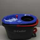 O-Cedar RinseClean Spin Mop & Bucket System + 2 Extra Mop Heads| Clean with Water | Removes 99% of Bacteria