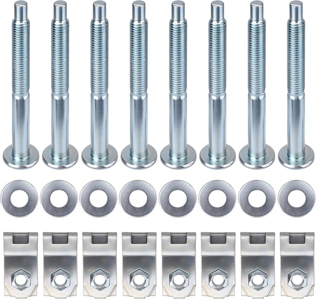 924-311 Truck Bed Mounting Bolts Nuts Hardware Kit Compatible with Ford F250 F350 F450 F550 Super Duty Truck 1999-2016 Replace# W706640S900 W706641S900 W708770S436 XC3Z9900038AA