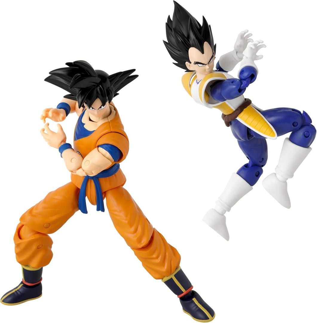 Dragon Stars Series - Dragon Ball Kai - Vegeta vs Goku Battle Pack Action Figure Set
