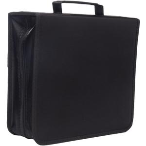 256 Capacity CD/DVD case Wallet, Storage,Holder,Booklet by RekukosBlack
