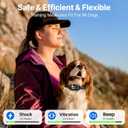 GPS Wireless Dog Fence System, Circular Electric Fence for Dogs | Adjustable Range from 49 to 6561 ft | GPS Positioning, Protection Mode, 100% Waterproof | Outdoor Use Only