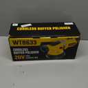 Cordless Buffer Polisher Kit for Dewalt 20V Battery (No Battery), 6-Inch Orbital Car Polisher Variable Speed 18005500 RPM, 17PCS Polishing Accessories, for Car Polishing/Waxing (Tool Only)