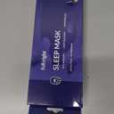 Light Blocking Sleep Mask for Men & Women, Night Shade Blackout Mask for Sleep, Travel Eye Cover with Memory Foam, 3D Night Blindfold, Washable & Adjustable Eye Covers for Sleeping - One Size Fits All