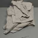 Quick-Dry, Soft & High Absorbent Bath Towels Cotton Turkish Bath Towel Set of 6 | Daily Use 100% Cotton Towels for Bathroom, Gym & More | Bathroom Towels Set (6 Pcs, Ivory Lace)