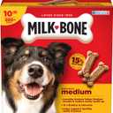 Milk-Bone Original Dog Treats Biscuits for Medium Dogs, 10 Pound (EXP 08/11/27)