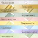 2Pack Cordless Table Lamp, 5200mAh IP54 Waterproof Rechargeable Battery Desk Lamp, 3 Color Stepless Dimmable Touch Lamp, Battery Operated Lamp for Kitchen/Bedside/Outdoor/Restaurant (Gold)