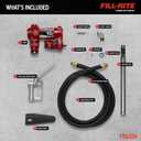 Fill-Rite FR610H 115V 15 GPM Fuel Transfer Pump w/Discharge Hose & Manual Nozzle