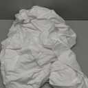 California Design Den Queen Fitted Sheet Only - 100% Cotton 400 Thread Count Sateen, Deep Pocket Fitted Sheet Queen, No-Pop Off Elastic - White