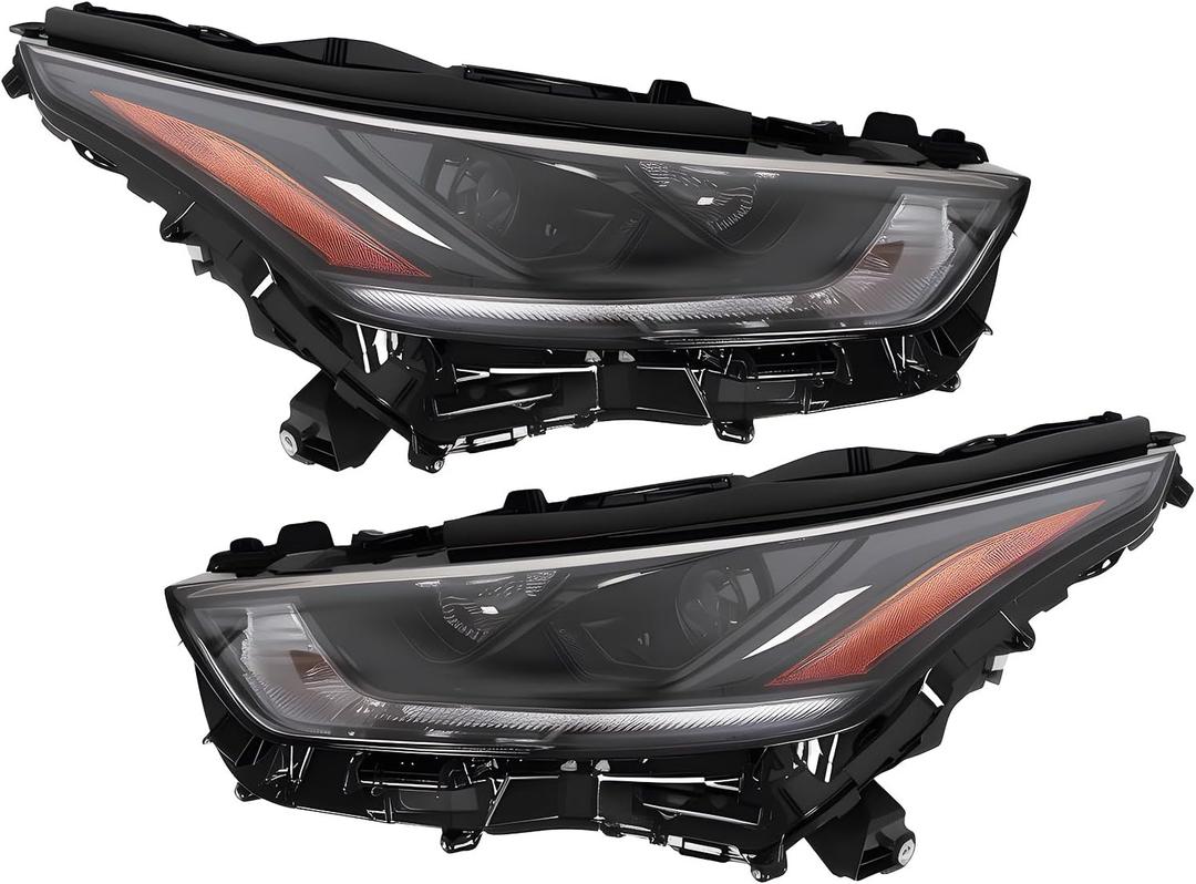 DRL Headlights Compatible with Highlander 2020 2021 2022 2023
