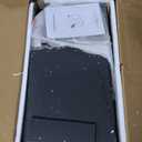 Tribesigns Modern File Cabinet with Drawers for Letter-Sized File and Door, Lockable lateral Filing Cabinet Printer Stand with Storage Shelves and with Rolling Caster for Home Office (Gray) (Grey)