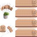 Wedding Favors for Guests Bulk 100 Pcs Rustic White Lace Wedding Sparkler Tags with Match Holder and Striker Send Off Exit Tags for Weddings,Rustic Weddings Ideas Decor,Recuerdos De Boda (Kraft)