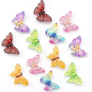 2 x KEYDUACU Fridge Magnets Strong Refrigerator Magnet Sticker,12Pcs Cute 3D Butterfly Crafts Decoration Magnet,Strong Fridge Magnets for Kitchen,School,Locker,Office Whiteboard,Cabinet and Dishwasher