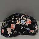 BLENCOT Womens Casual Square Neck Long Sleeve Boho Floral Midi Dress Print Side Split Dresses (X-Large)