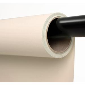 Kate Seamless Paper Backdrop for Photography Beige Cream Backdrop Paper (106.8''x32.8' Ivorine)
