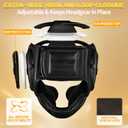 Youth Kids Boxing Headgear, MMA Training Sparring Safety Head Guard, Boxing Head Gear Helmet for Training Kickboxing Sparring Karate Taekwondo Muay Thai, Size Small