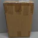 Rattan Bamboo Bread Box for Kitchen Counter Large Capacity Bread Storage Bin Farmhouse Bread Storage Container Rustic Bread Holder (Natural Bamboo)