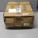 QIYIZM Floor Lamp for Living Room,Bedroom,3-Lights Boho Rattan Floor Lamps,Tree Farmhouse Industrial Black Standing Lamp Wicker Rustic Tall Lamp,Woven Bamboo LampShade Floor Light Bohemian