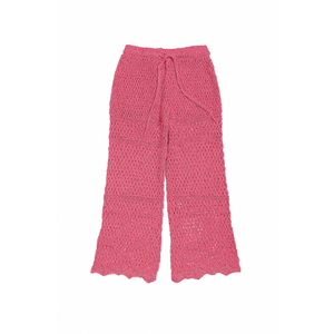 Womens Crochet Swimsuit Coverup Pants Length 34 Waist 11