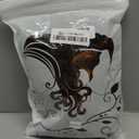 QUEENTAS 16 Inch Deep Wave Curly Headband Wig, #4/27 Brown Honey Blonde Highlight for Black Women, Glueless Wear & Go Shoulder Length Bob Wig, Synthetic Beginner-Friendly Daily Wear