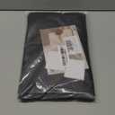 Leather Look Couch Arm Covers Set of 2 Armrest Covers for Sofa Chair Arm Protectors Stretch Armchair Slipcovers with Pockets Washable Spandex Fabric (Large, Chocolate)