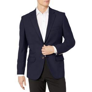 Amazon Essentials Men's Classic-Fit Stretch Blazer Outerwear, -Navy, 38
