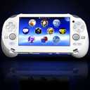 L2 R2 Trigger Hand Grip Shell Controller Protective Case for Playstation PS Vita 1000 White