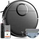 Robot Vacuum and Mop Combo, 2 in 1 Vaccuming and Mopping Robot with Schedule, Wi-Fi/App/Remote, 2000Pa Max Suction, Self-Charging Robotic Vacuum, Slim, Ideal for Hard Floor, Pet Hair, Low-Pile Carpet