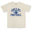 Dallas Vintage Distressed Football Sports Design T-Shirt, 2XL 