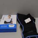 Velpeau Arm Sling Shoulder Immobilizer for Women and Men, fit Left or Right Arm - Rotator Cuff Support Brace - Medical Sling for Shoulder, Clavicle, Elbow Injury (Comfort type, Large: Bust 33.5-41)