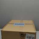 WUZUPS Chandelier Rustic Farmhouse Industrial Round Ceiling Pendant LED Light Fixture with Open Bottom Drum Shade, H 15.7" x W 13.4", Distressed Rust